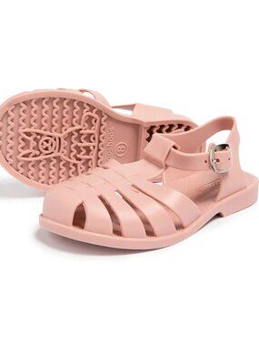 Girl - 6 - NIB Shooshoos Blush Pink Jelly Sandal